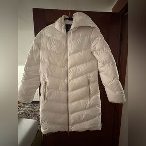 Women's White Puffer Coat